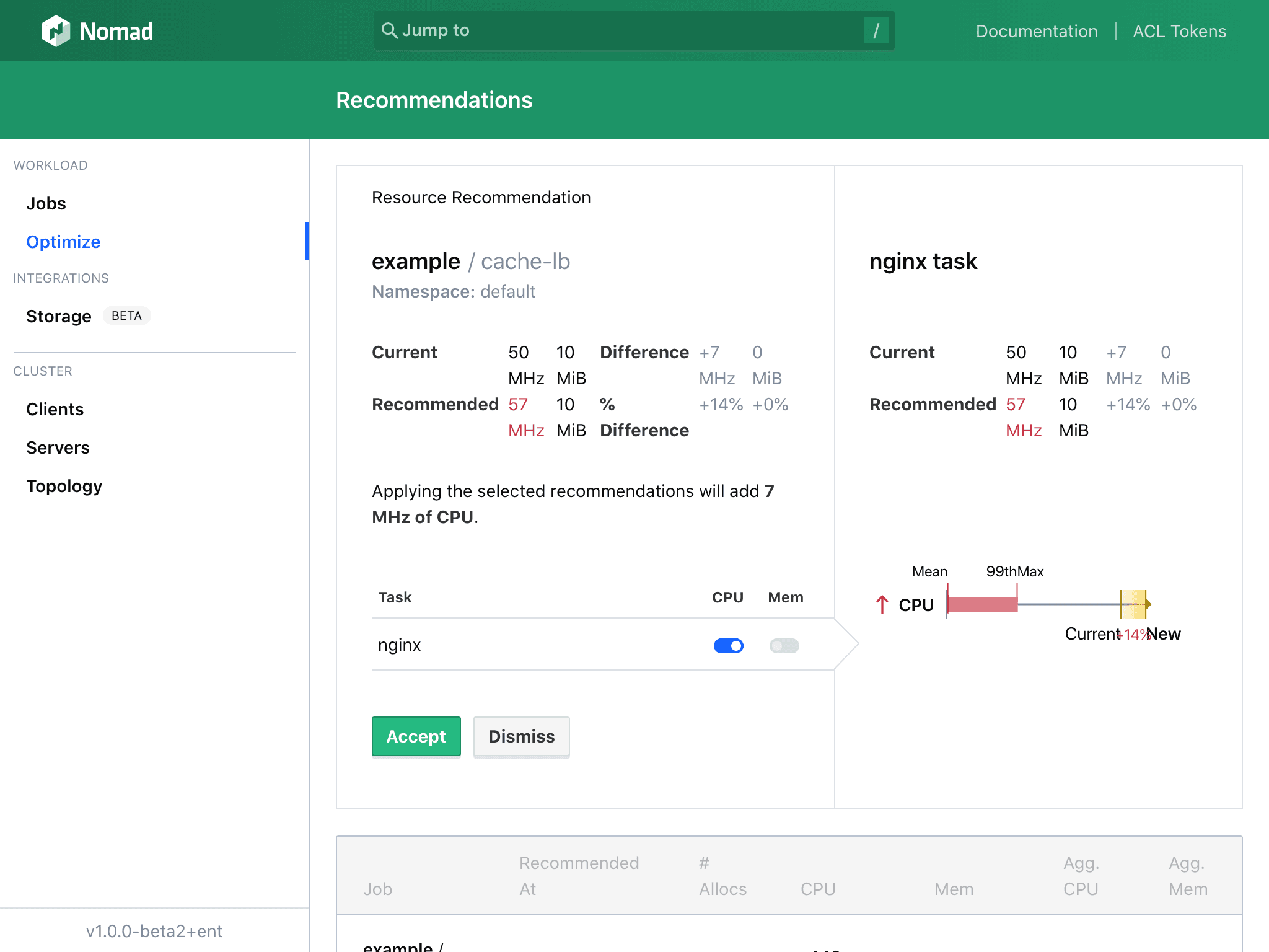 cache-lb-recommendation